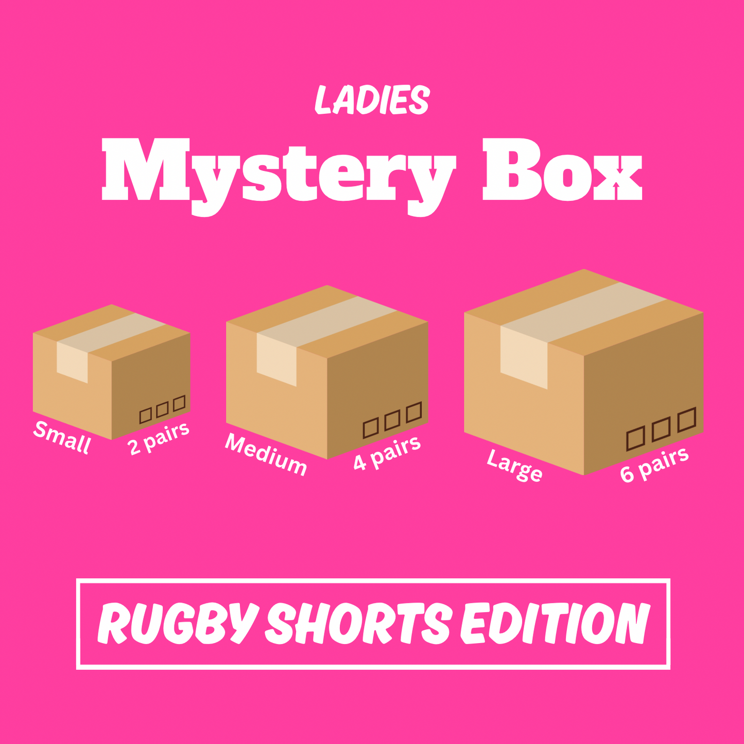 Mystery Box - Ladies Rugby Shorts