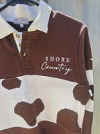 Cowprint Rugby Jumper