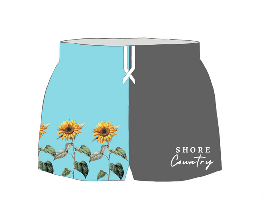 Rugby Shorts - Sunflowers 2.0