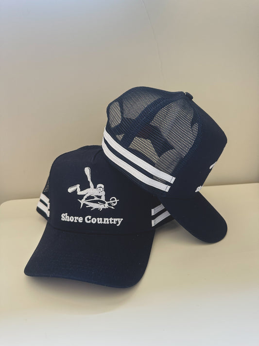 Deep Blue Trucker Cap