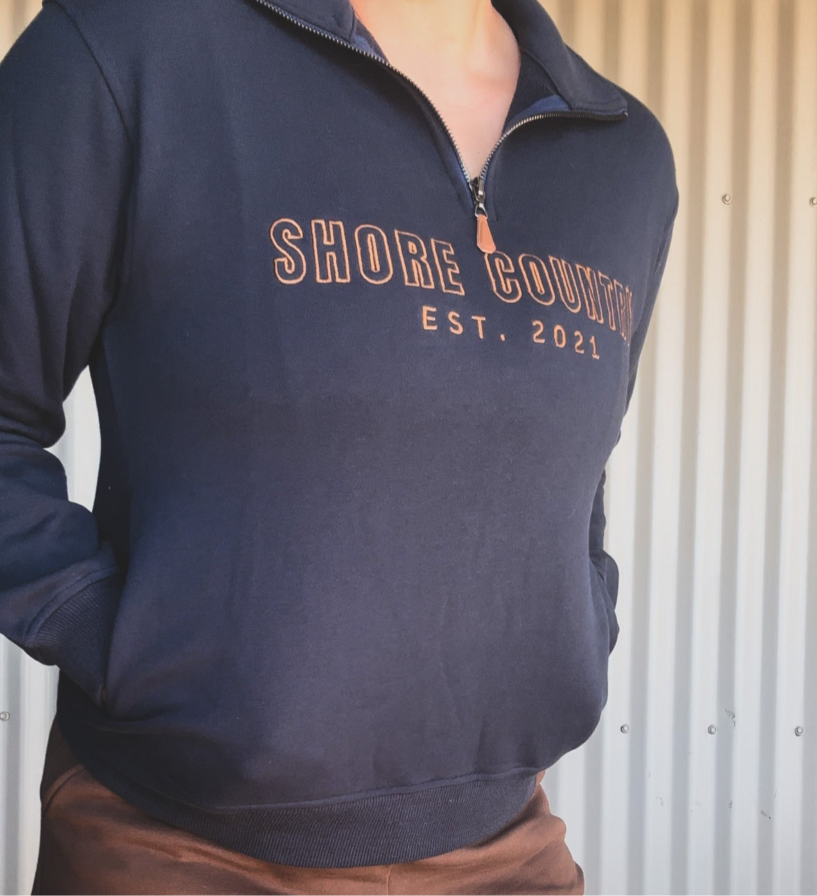 Snowy River 1/4 Zip Sweatshirt