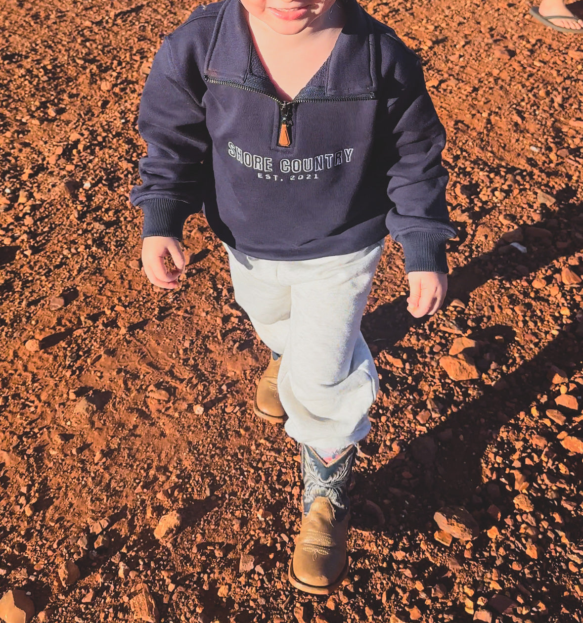 Snowy River Kids Sweatshirt - Navy