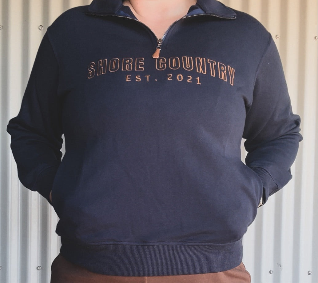 Snowy River 1/4 Zip Sweatshirt