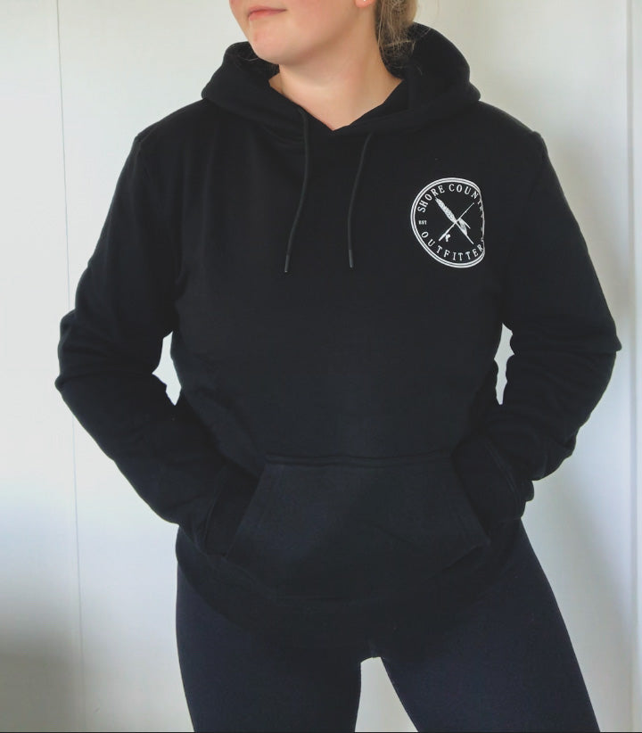 Uncharted Hoodie - Black